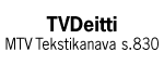 - MTV3 Tekstikanava ( s. 830)